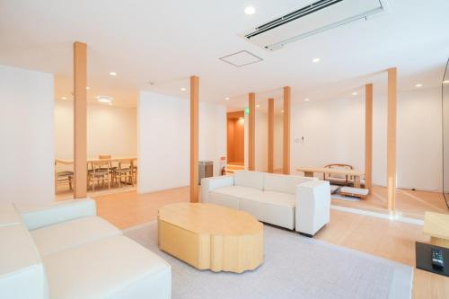 Ruang duduk di Starry Stay Villa NISHIATAMI