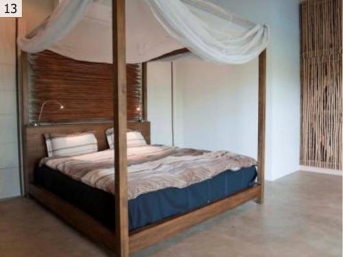 Katil atau katil-katil dalam bilik di Beautiful secluded standalone villa with private pool