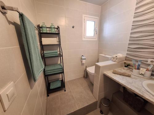 Koupelna v ubytování Casa Catalin