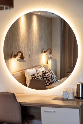Cama o camas de una habitación en Limani Comfort Rooms