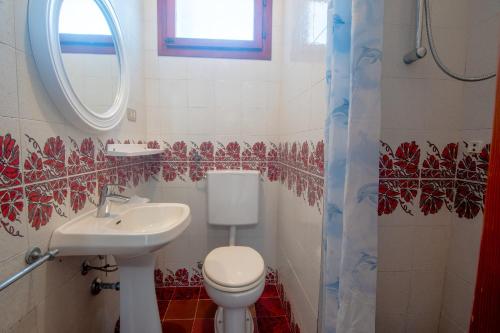 Et badeværelse på Villetta Paola