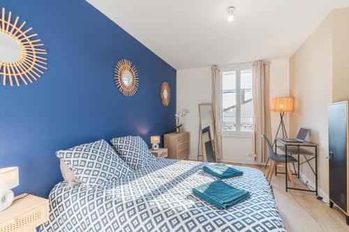 Chill & Work - Welc'Home - Parking inclus, WIFI haut débit, 600m de la gare, baby foot