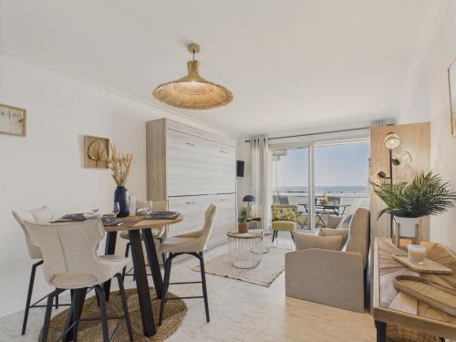 Vue mer, joli studio pour 4 à 40m de la plage