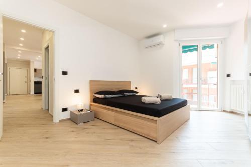 Cama o camas de una habitación en FREE PARKING - 3 MINUTI dal MARE