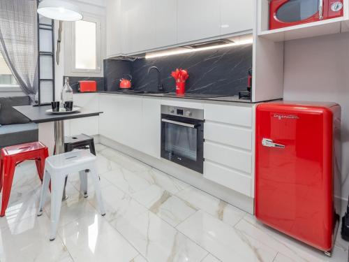 Кухня или мини-кухня в Winahost Apartamento Blanes
