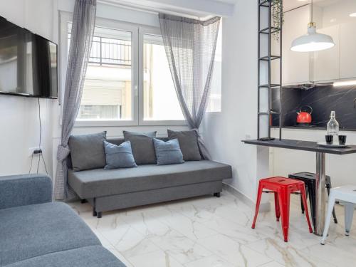 Гостиная зона в Winahost Apartamento Blanes