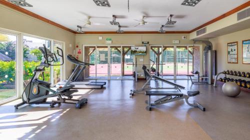 Fitness centrum a/nebo fitness zařízení v ubytování Zilwa Attitude