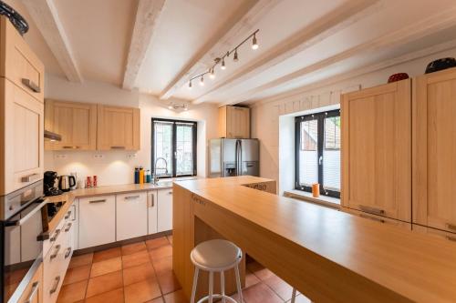 Dapur atau dapur kecil di Entre vignes et Vosges