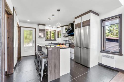 Dapur atau dapur kecil di Le Bora Nature - Calm Relaxation VIP Escape