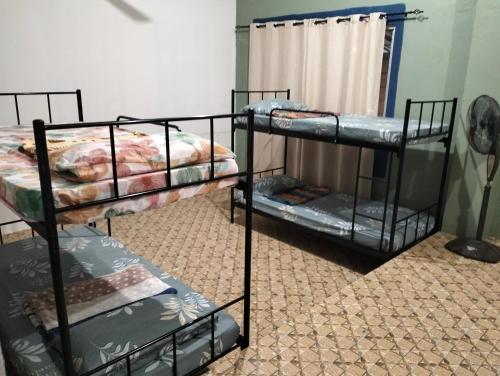 Postel nebo postele na pokoji v ubytování Cassava Agrofarm Hostel