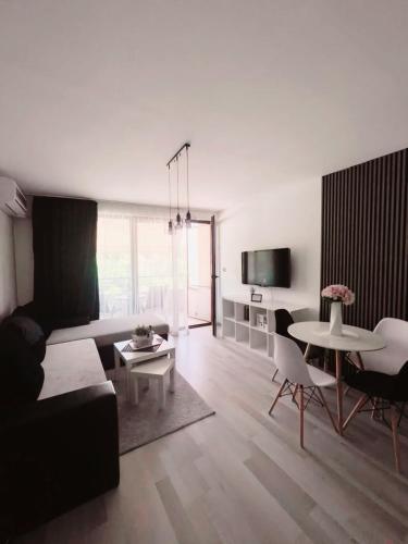 TV i/ili multimedijalni sistem u objektu Deva Apartments