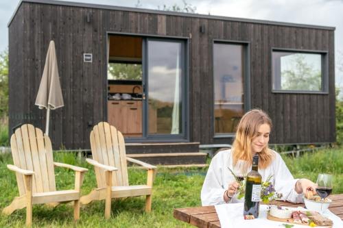 Ποτά στο Parcel Tiny House Cuverie au coeur des vignes