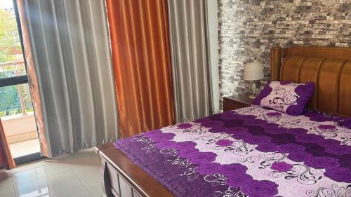Voodi või voodid majutusasutuse Sacko appartement toas