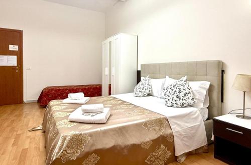 Postel nebo postele na pokoji v ubytování Green Guesthouse