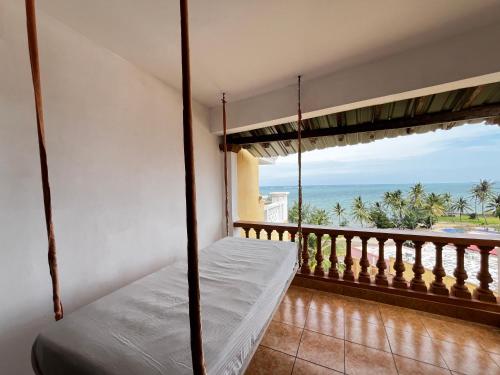 Postel nebo postele na pokoji v ubytování Mvuli mvuli Beachfront Stays