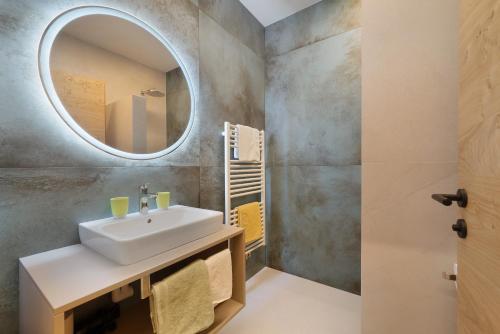 Koupelna v ubytování Rosalie Apartments