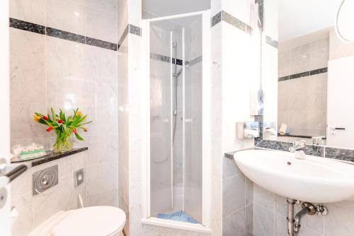 Ένα μπάνιο στο Aparthotel Seeschlösschen