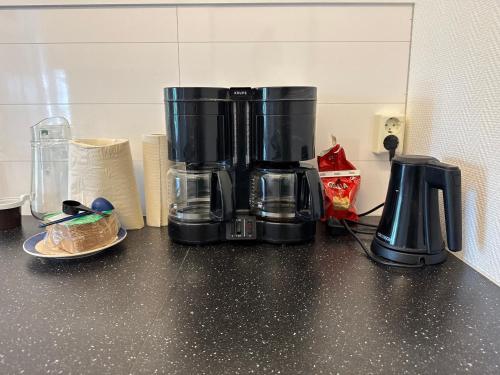 Tetera y cafetera en Luthagård