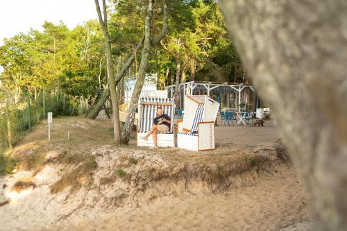 Κήπος έξω από το Ustronie Park - beach resort