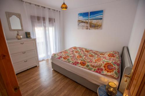 Ένα ή περισσότερα κρεβάτια σε δωμάτιο στο Casa Vidalita Lanjaron