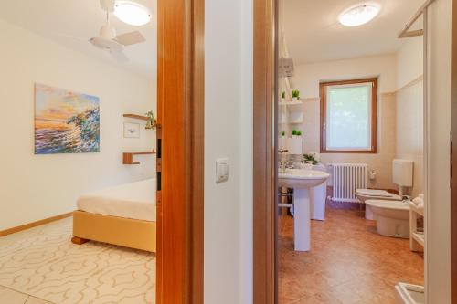 Et badeværelse på Giardino al Tramonto