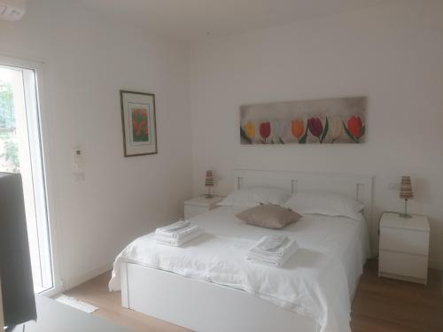 Ένα ή περισσότερα κρεβάτια σε δωμάτιο στο La casa di Matías
