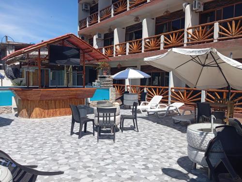 Budova, kde se hotel nachází