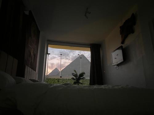 Nespecifikovaný výhled na hory nebo výhled na hory při pohledu z apartmánu
