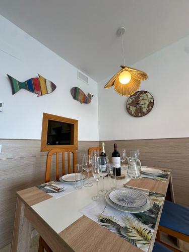 First-line apartment on Levante Beach