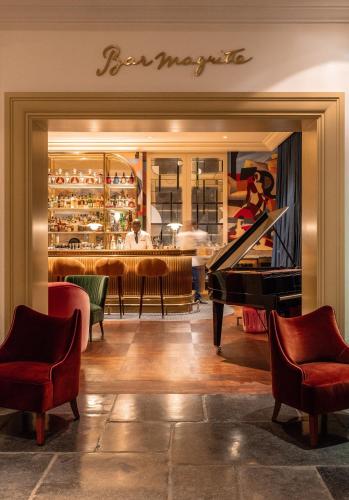 Posezení v ubytování Rocco Forte Hotel Amigo