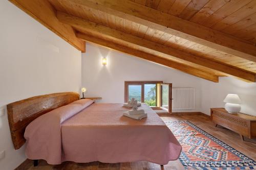 Ένα ή περισσότερα κρεβάτια σε δωμάτιο στο Agriturismo Le Macere