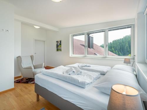 Cama o camas de una habitación en Apartment Maisonette by Interhome