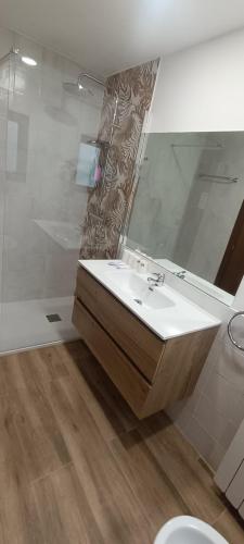 Un baño de Aston Hotel