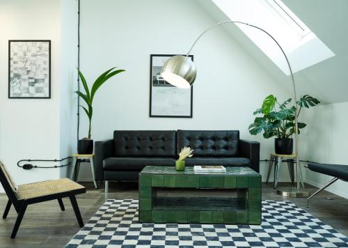 Posezení v ubytování Smart Hotel Schönbrunn