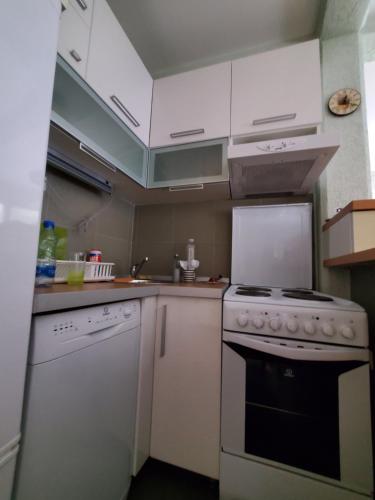 Η κουζίνα ή μικρή κουζίνα στο Apartman Suzana