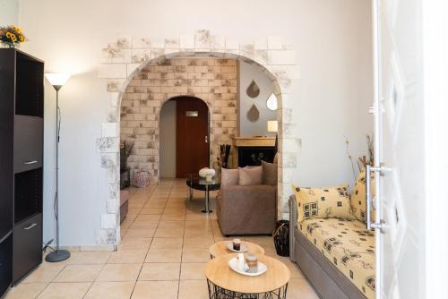 Гостиная зона в Gray House Salamina