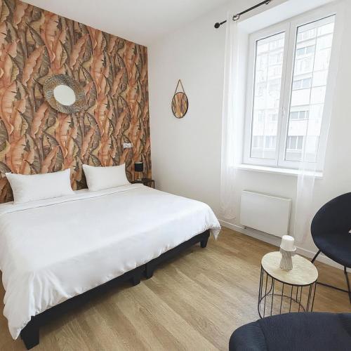 Charmant studio rénové à Roubaix