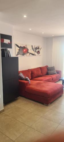 Χώρος καθιστικού στο Apartment Nules