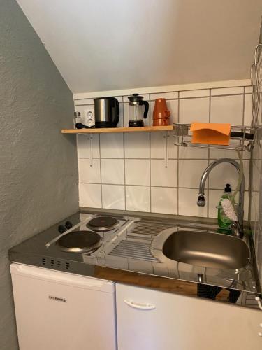 Kuchyň nebo kuchyňský kout v ubytování La Casa Klippan