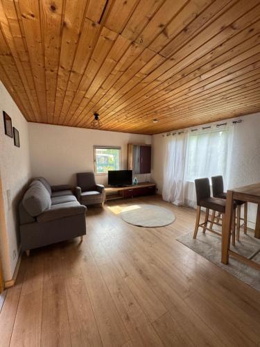 Posezení v ubytování Chalet für Handwerker