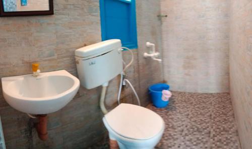 Koupelna v ubytování Bob Marley Beach Resort