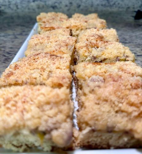 a bunch of food sitting on a plate at Pousada Recanto das Cores in Penha