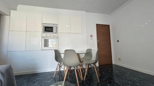 Η κουζίνα ή μικρή κουζίνα στο Apartamento cristo 20 en arenas de velez malaga