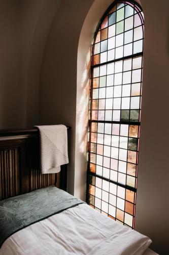 Postel nebo postele na pokoji v ubytování B&B Hemels Overnachten