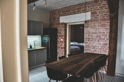 Köök või kööginurk majutusasutuses Apartmány Švejdom dom, centrum Bojnice