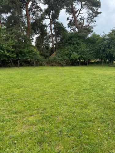 Jardín al aire libre en Bøtøstrand feriehus 88c