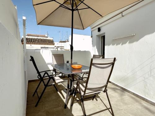 Balkoni atau teres di Angies nest Estepona by Lica