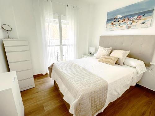 Katil atau katil-katil dalam bilik di Angies nest Estepona by Lica