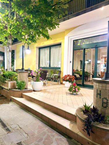 Zahrada ubytování Azzurro Beach Hotel Igea Marina