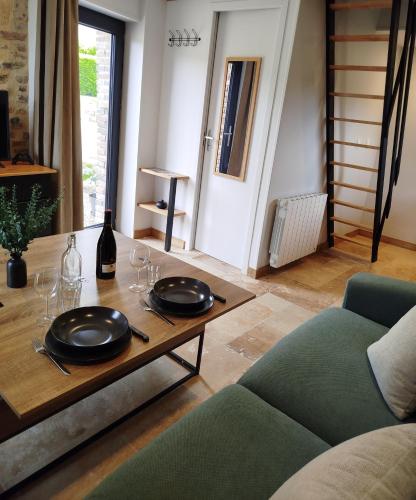 Zona d'estar a La Petite Maison